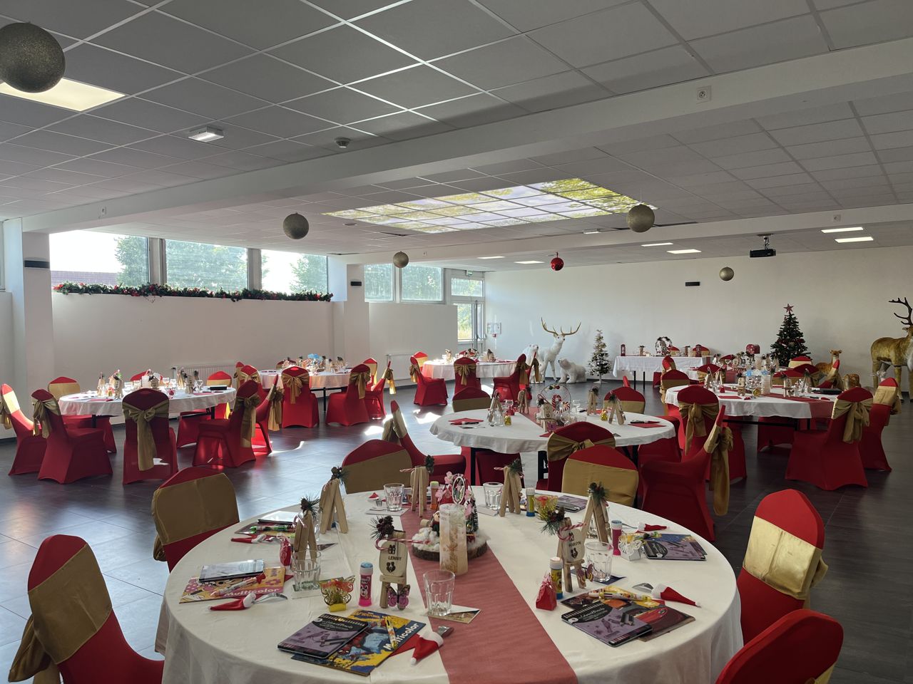 Décoration et aménagement pour une location de salle à Lille